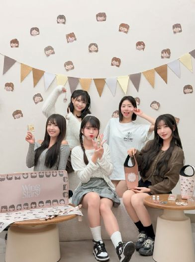 Wing Stars成員芋頭展插畫長才，Q版女孩周邊可愛亮相